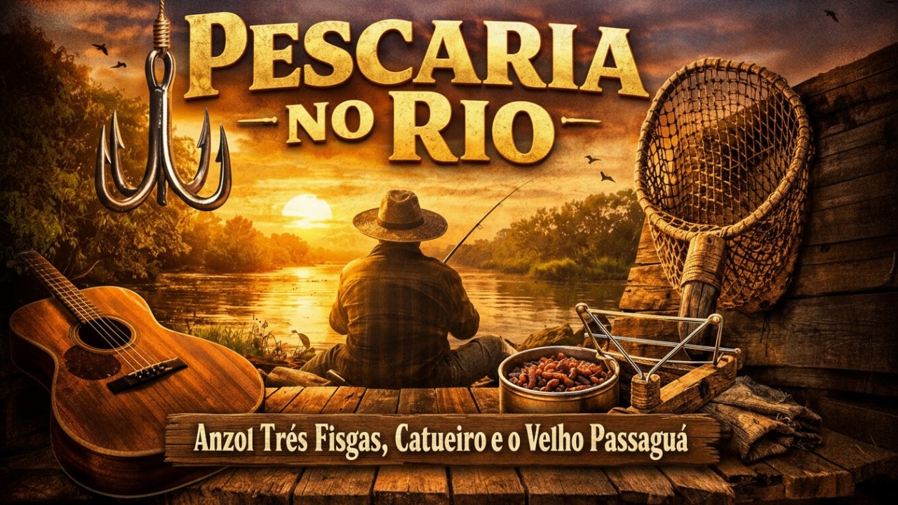 Pescaria no Rio - 