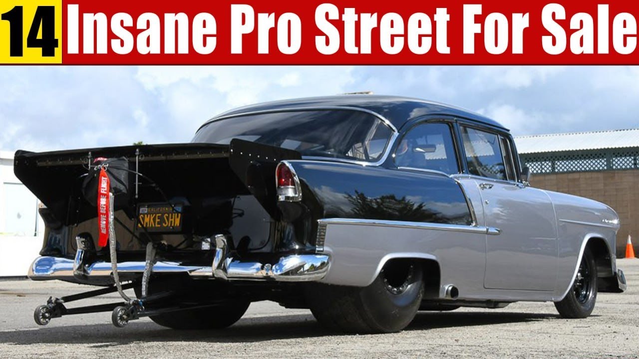 14 экстремальных автомобилей класса Pro Street в продаже – эти машины просто зверские!