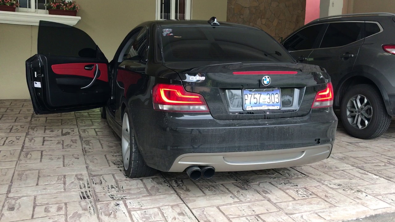 BMW 135i Cold Start, VRSF Downpipes & Straight pipe Axle back.