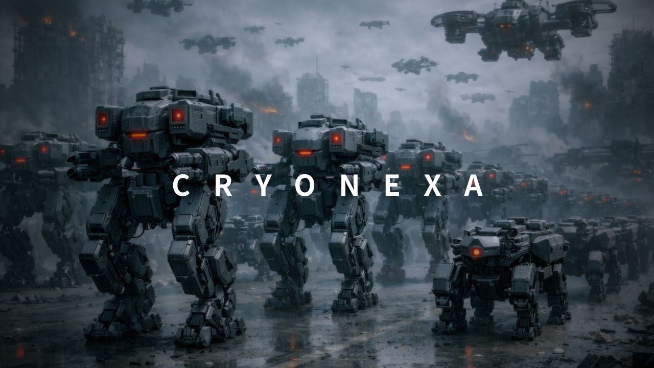 CRYONEXA - March of the Machine Army | Dark Dystopian Electronic