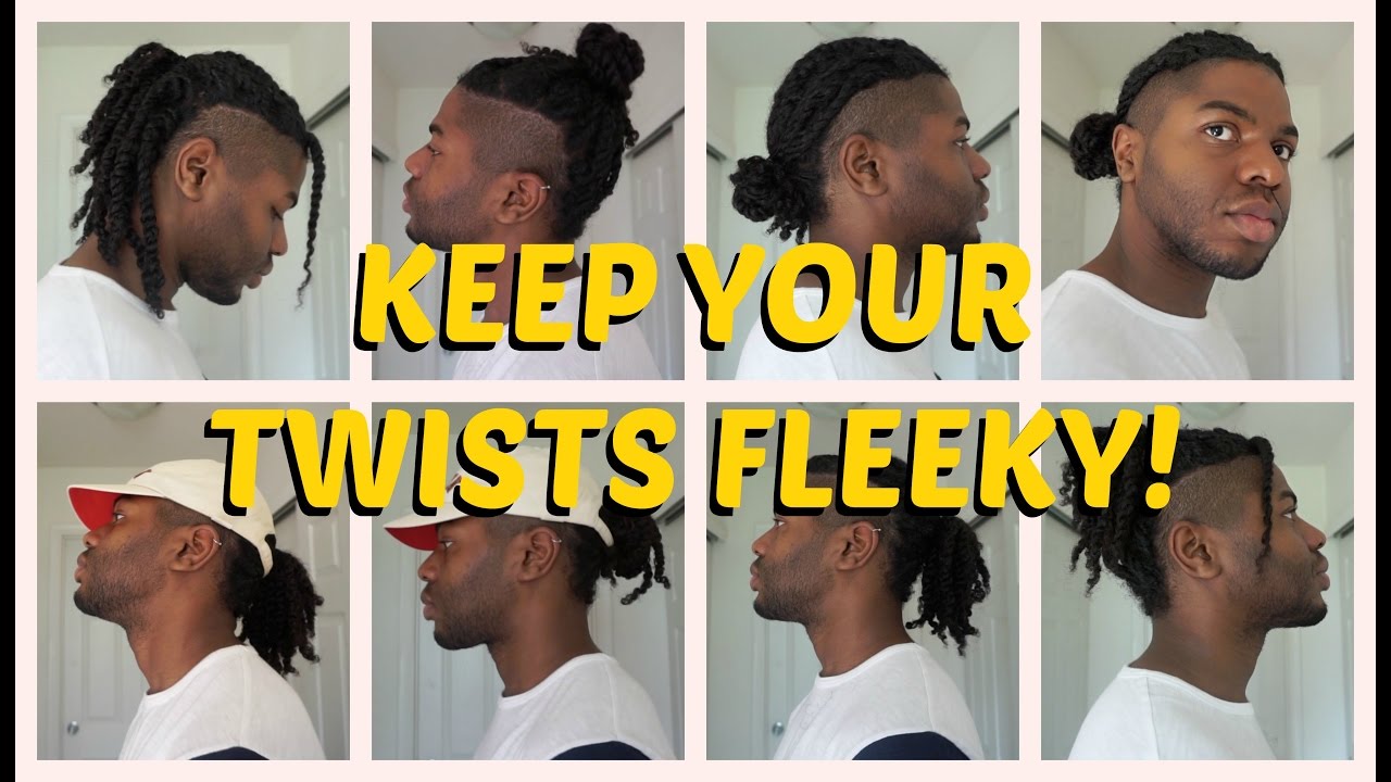 8 WAYS TO STYLE TWISTS | Men's Natural Hair Care
