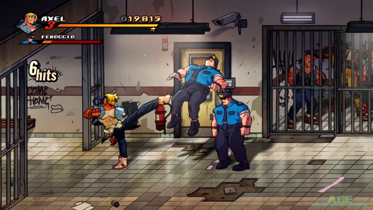 Streets of Rage 4 (PS4) Longplay - Axel Playthrough (Hard Difficulty)