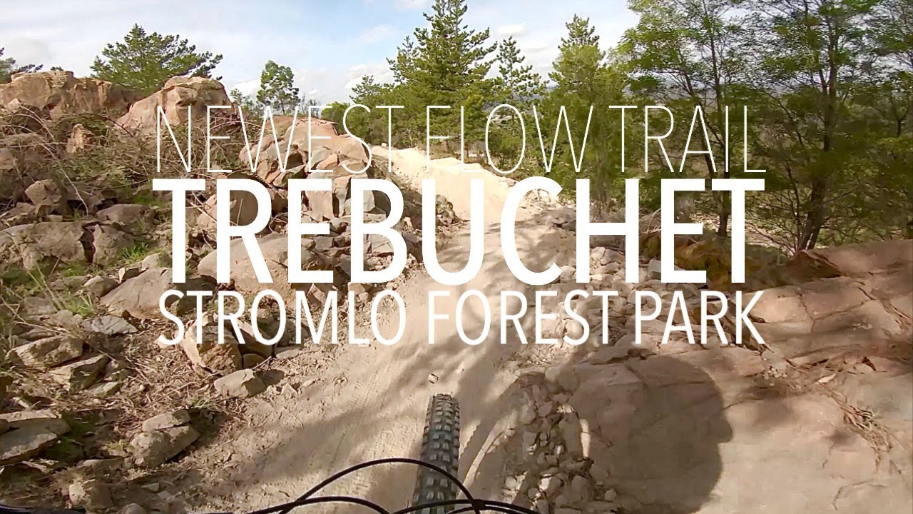 TREBUCHET!!! NEW FLOW TRAIL at Stromlo Forest Park