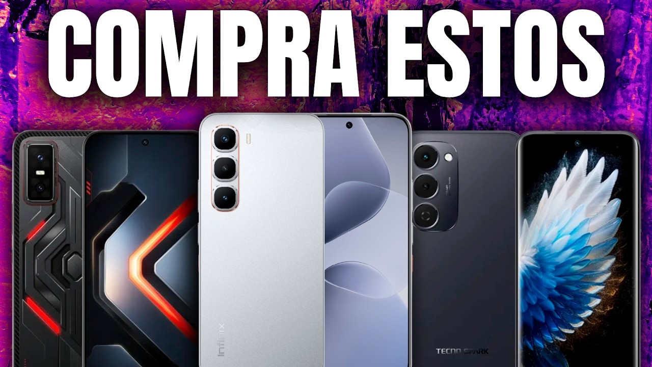 TOP 5 CELULARES que SÍ VALEN LA PENA en 2026 (calidad-precio REAL) | RonCerTeC