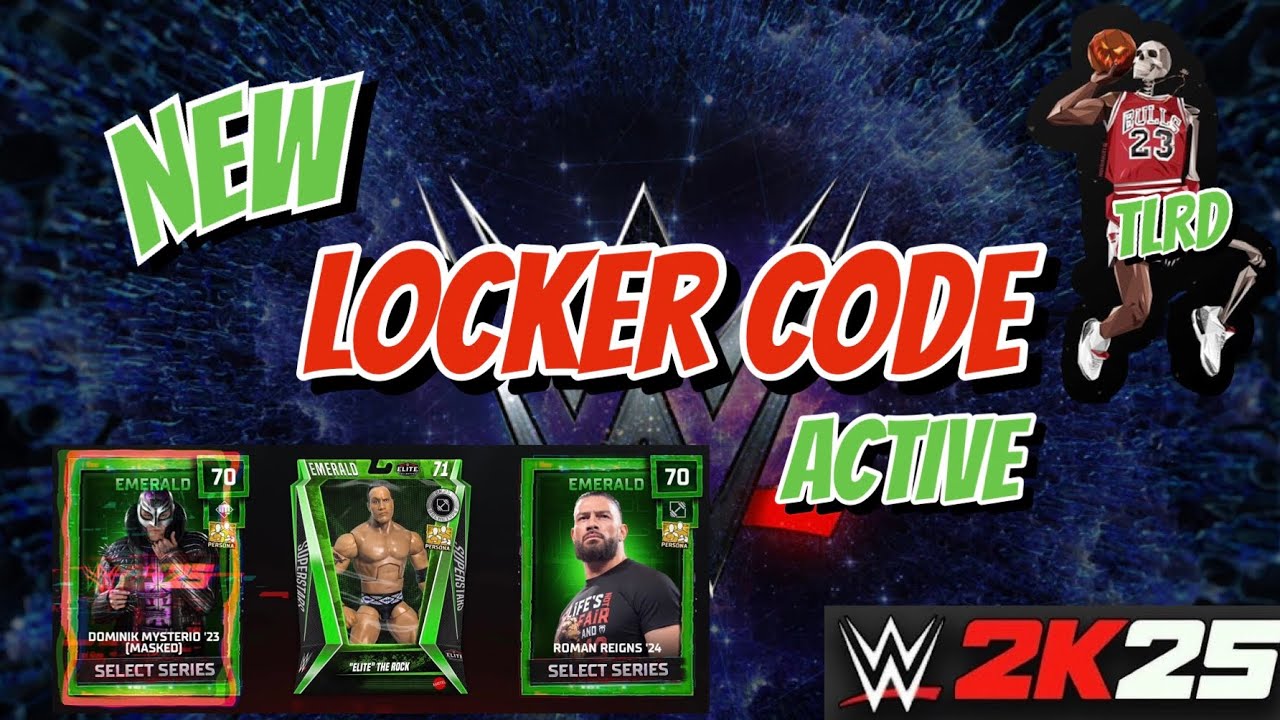 WWE 2K25 New Locker Code.