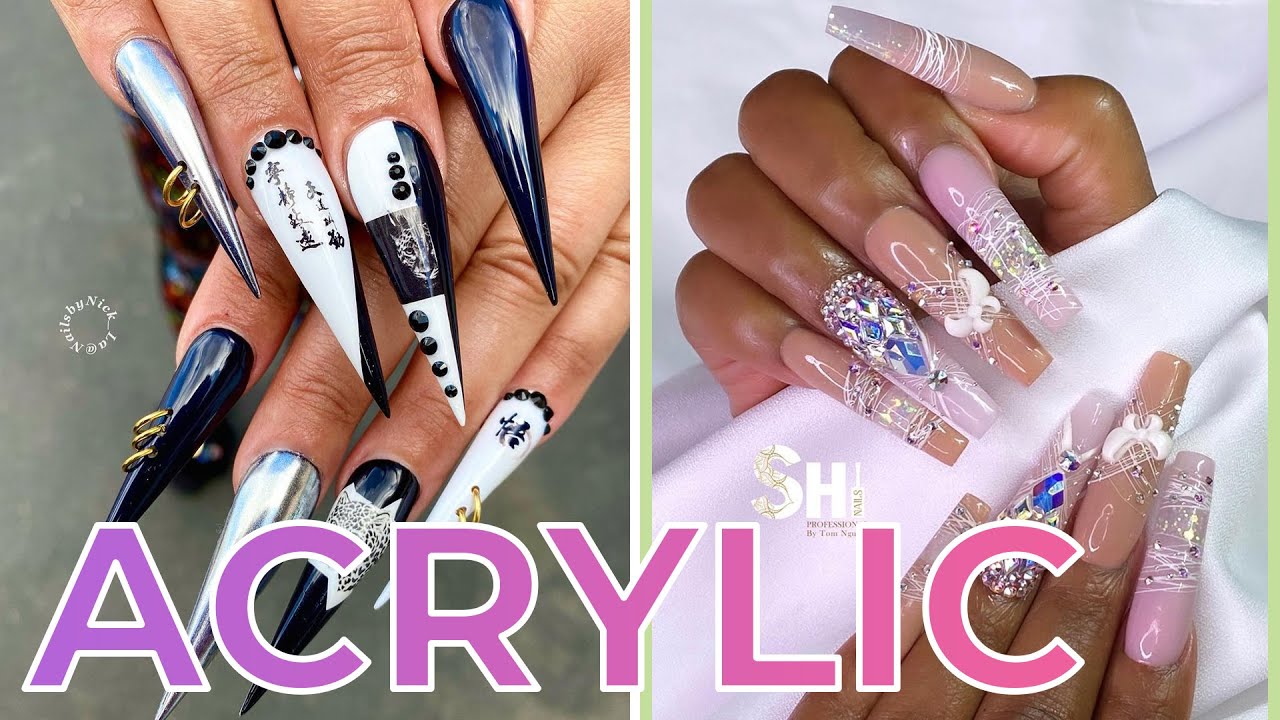 ✨227✨Amazingly Beautiful Acrylic Nail Art Designs Compilation 💅
