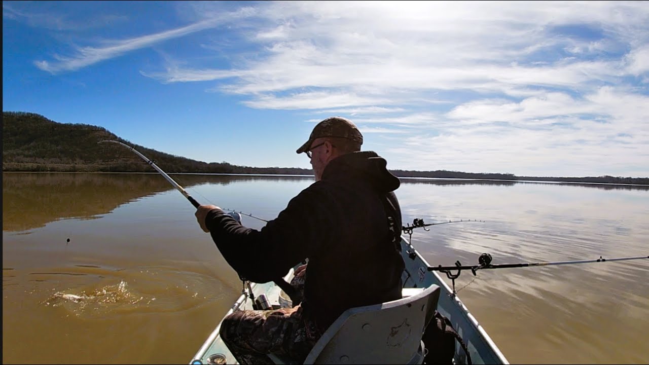 Catfishing in my jon boat