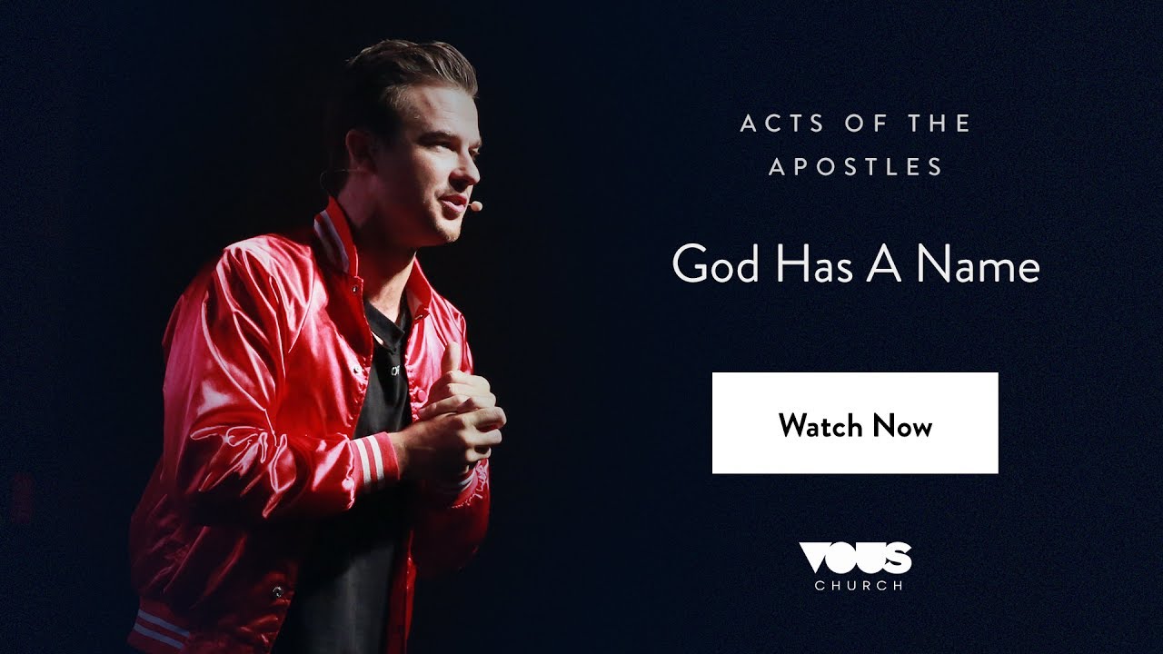 Rich Wilkerson Jr. — Acts of the Apostles: God Has A Name