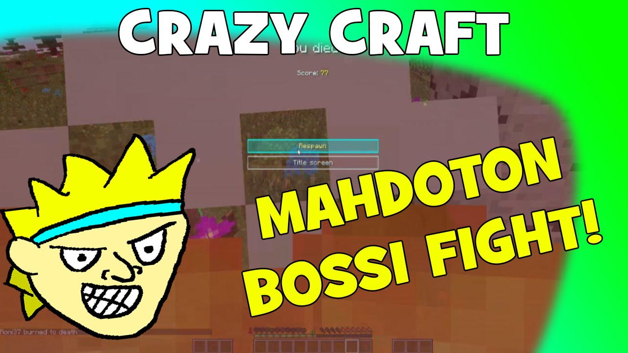 Crazy Craft: MAHDOTON BOSS FIGHT?! #5