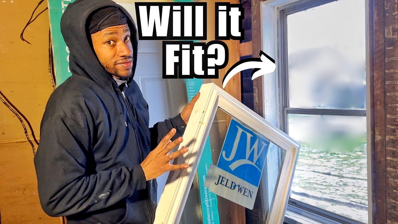 Installing NEW Windows! SAVING an Old Hoarder House Episode 26