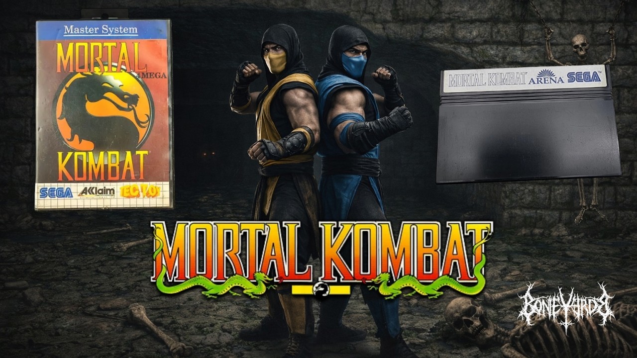 Mortal Kombat: SEGA Master System - Fire & Ice (Scorpion/Sub Zero) Playthrough