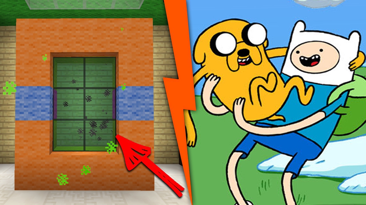 COMO FAZER UM PORTAL PARA O MUNDO DE HORA DE AVENTURA - MINECRAFT