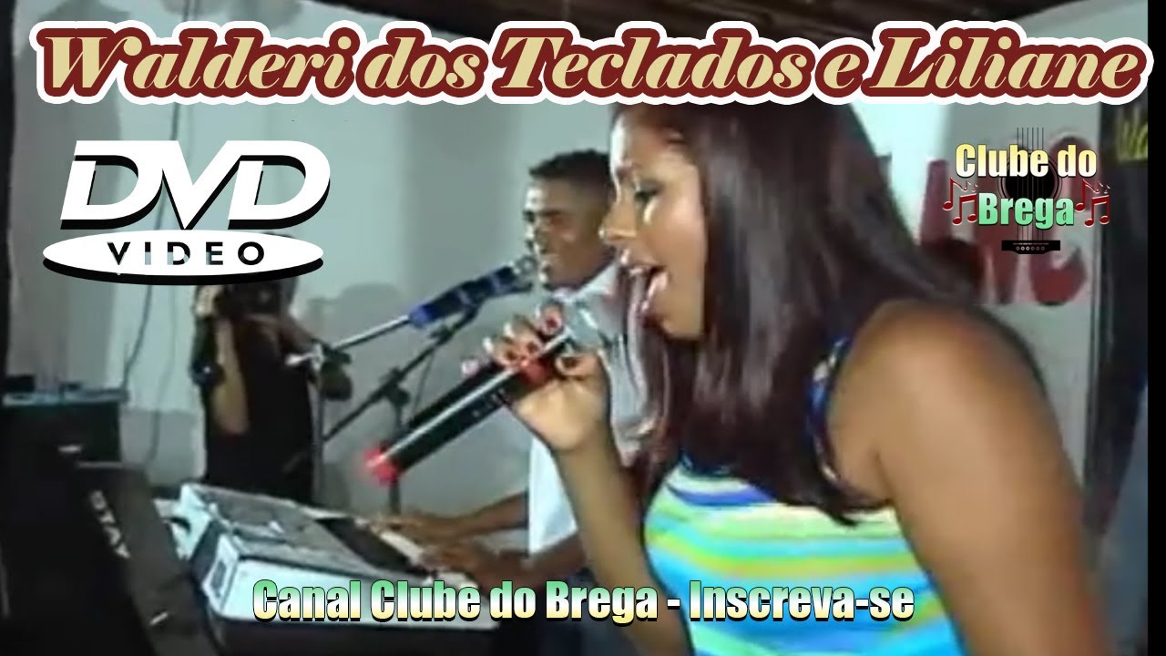 DVD Walderí dos Teclados e Liliane - Completo