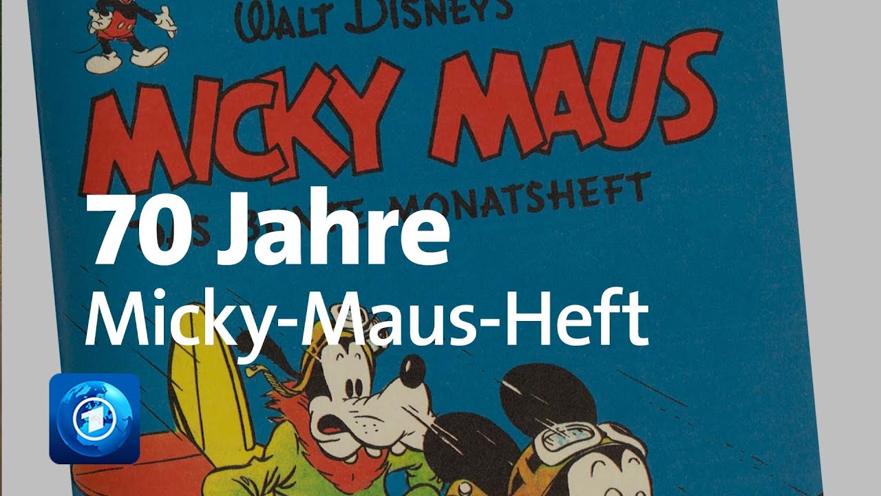 Das Micky-Maus-Heft wird 70 Jahre alt