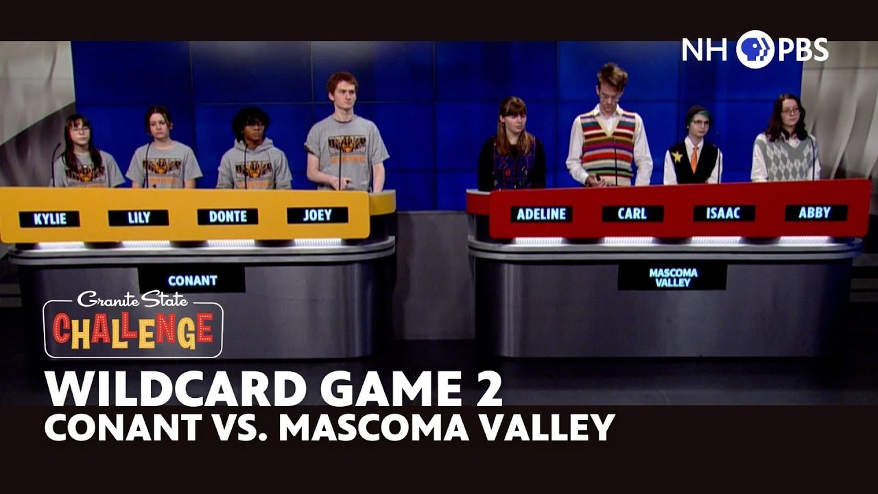 Conant vs. Mascoma Valley | Granite State Challenge Wildcard