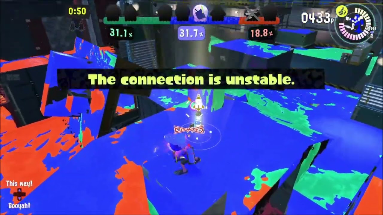 Tricolor Squid Party, Because six People Disconnected