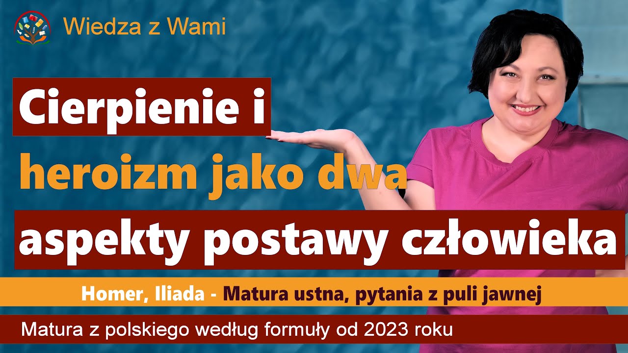 Cierpienie i heroizm jako dwa aspekty postawy człowieka w zmaganiu z losem.