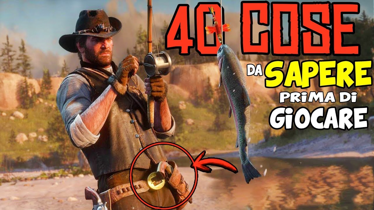 40 COSE da SAPERE PRIMA di GIOCARE A RED DEAD REDEMPTION 2!🐴 40 COSE CHE NON SAI su RDR2 ita [News]