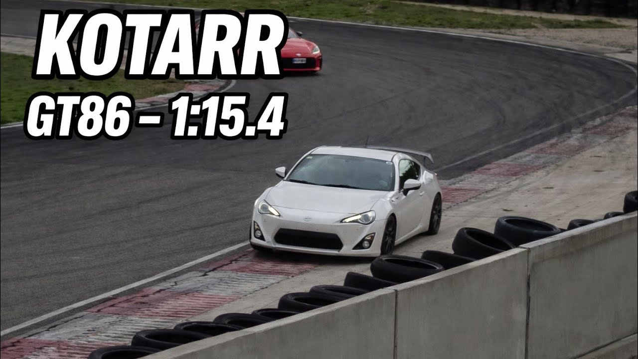Circuito de Kotarr Gt86 1:15.4 vuelta rápida 