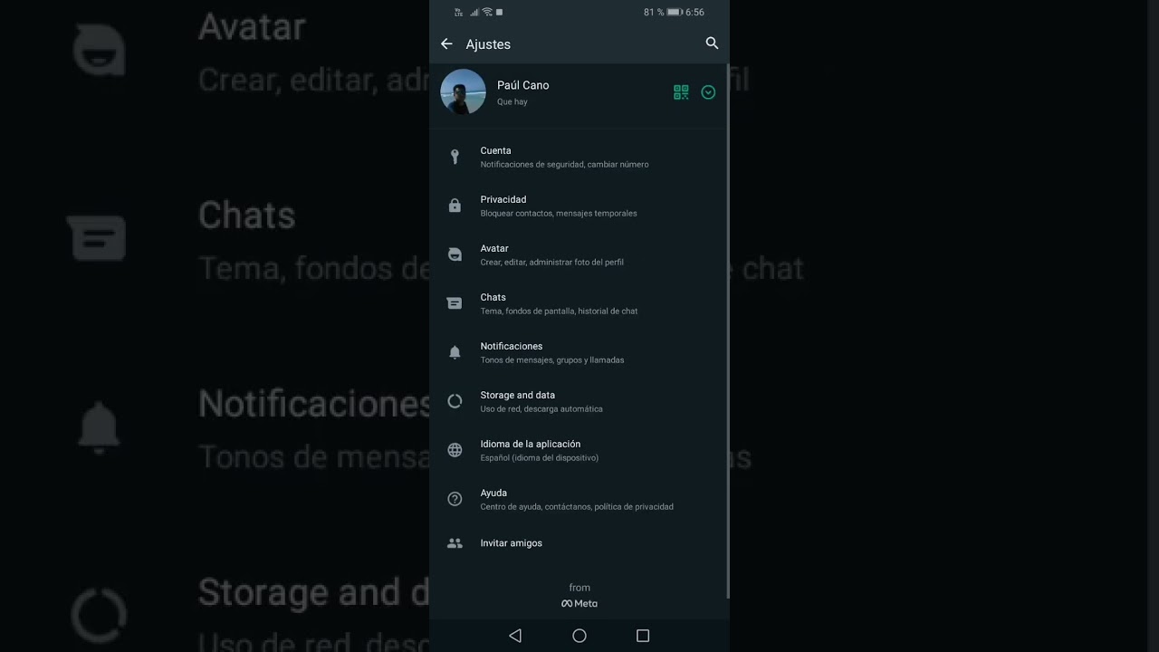 C&oacute;mo Eliminar cuenta de whatsapp