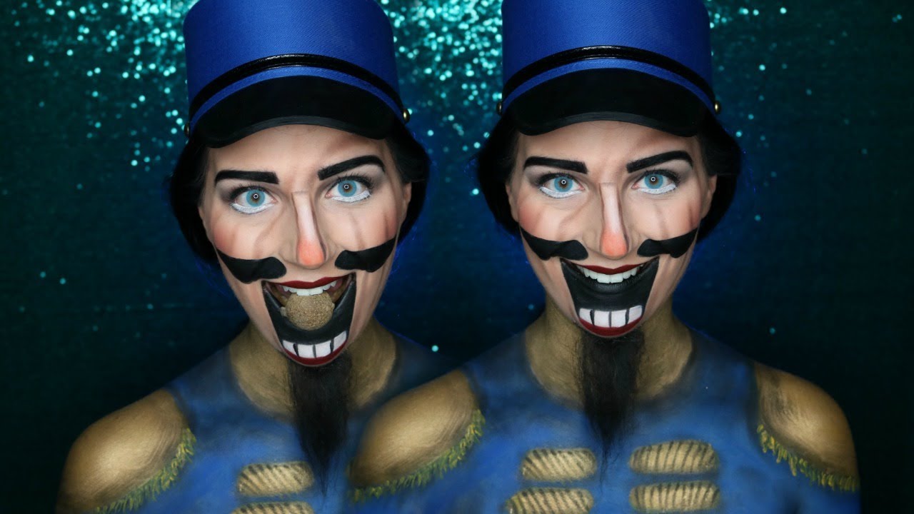 Nutcracker Makeup Tutorial and Body Paint | 12 Days of SFX-mas 2017 | Madalyn Cline