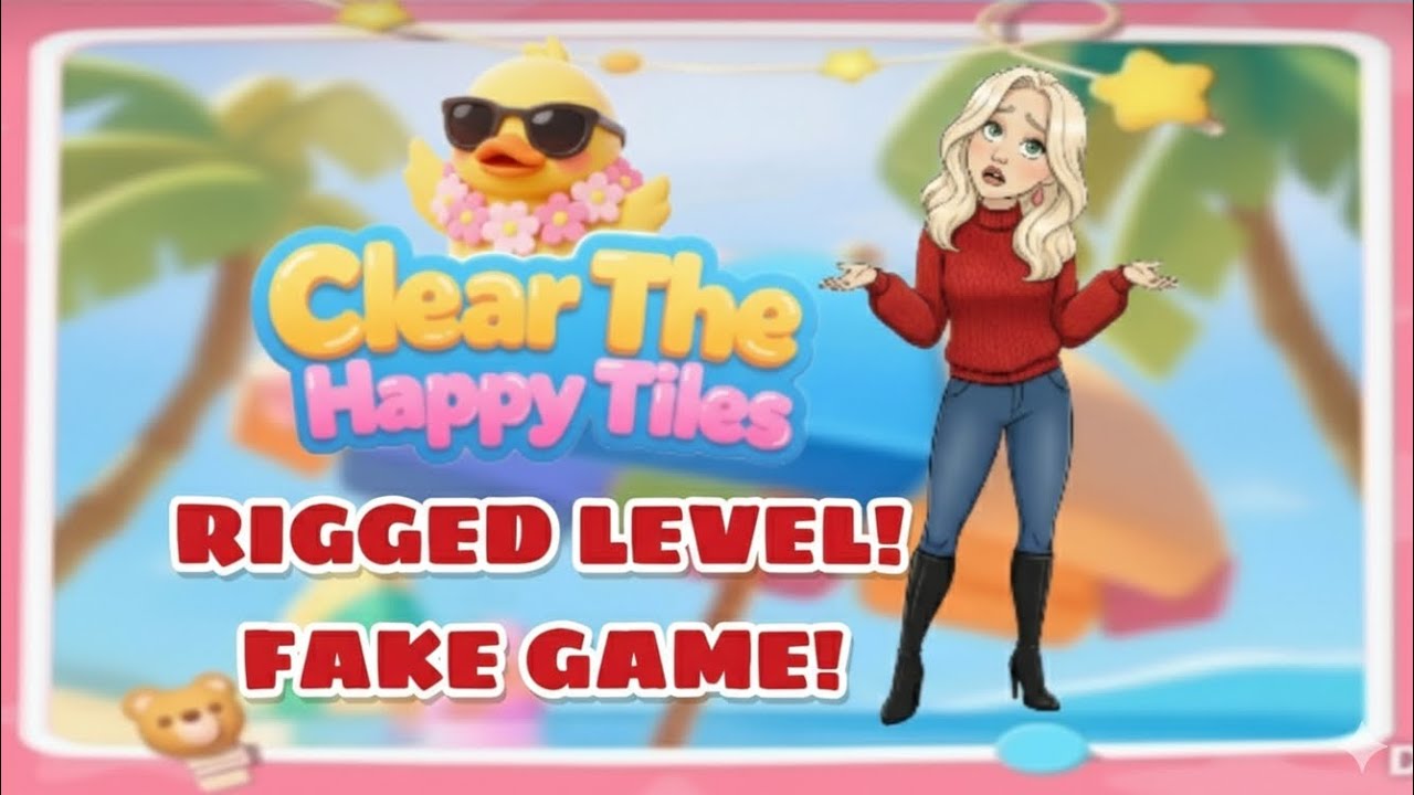 ❌ Clear The Happy Tiles: The SCAM With The Unbeatable Level 3 Roadblock! ⚠️