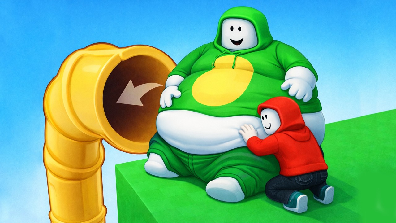 Mikey Became SUPER FAT in Roblox! (Maizen)