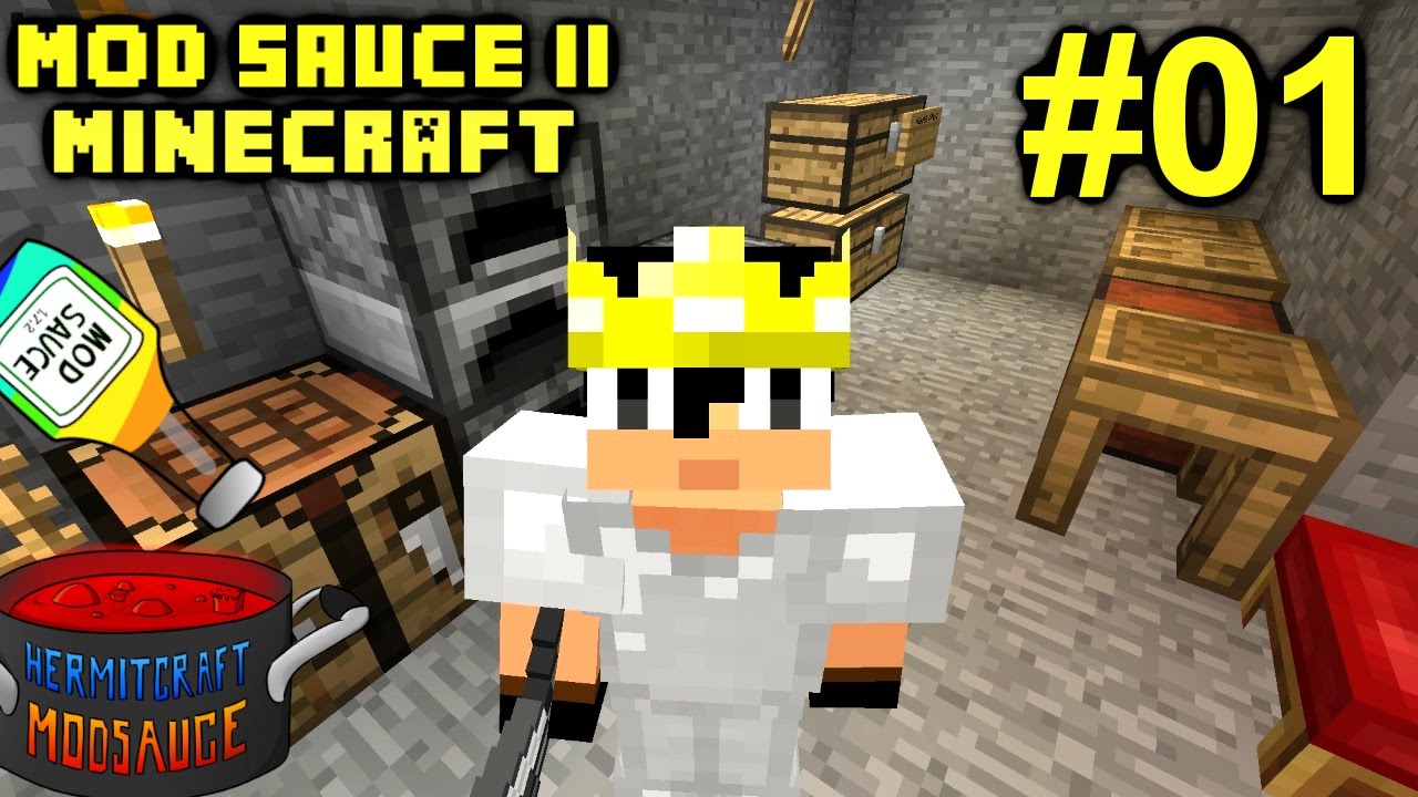 Minecraft Mods - Mod Sauce II Ep. 01 - Miggity Is Back !!! ( HermitCraft Modded Minecraft )