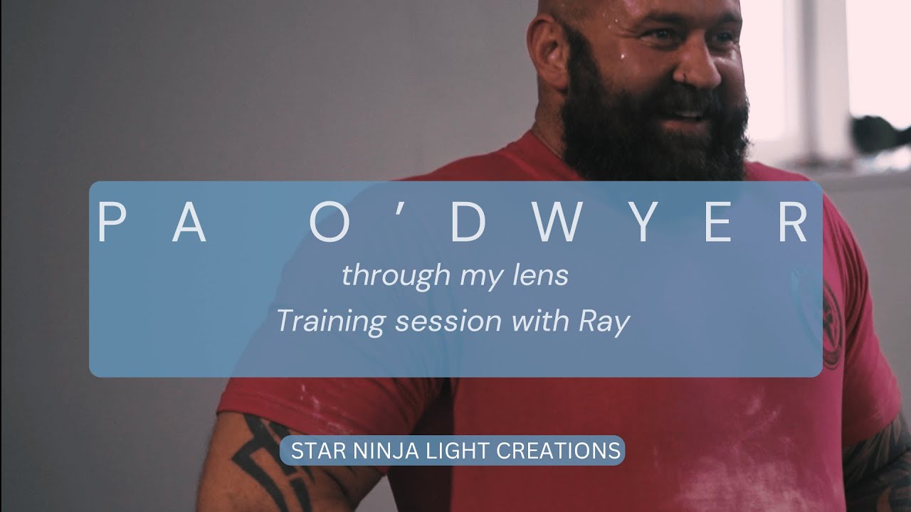 Pa O'Dwyer through my lens - Training session with Ray