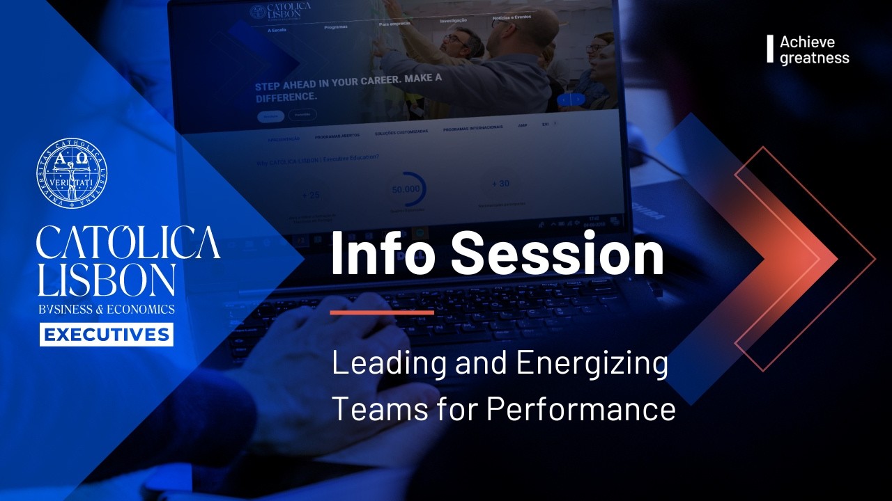 Info Session | Leading and Energizing Teams for Performance