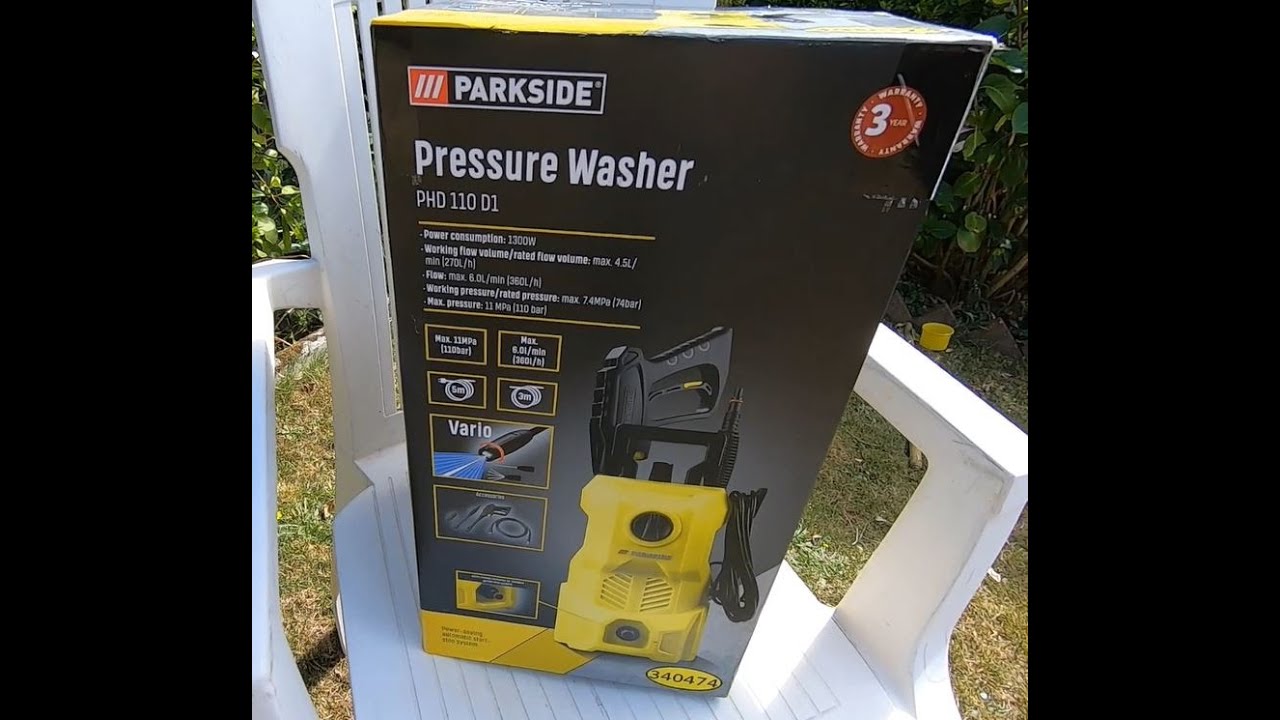 Parkside PHD 110 D1 - Is this £39.99 LIDL pressure washer the cheapest in the UK?