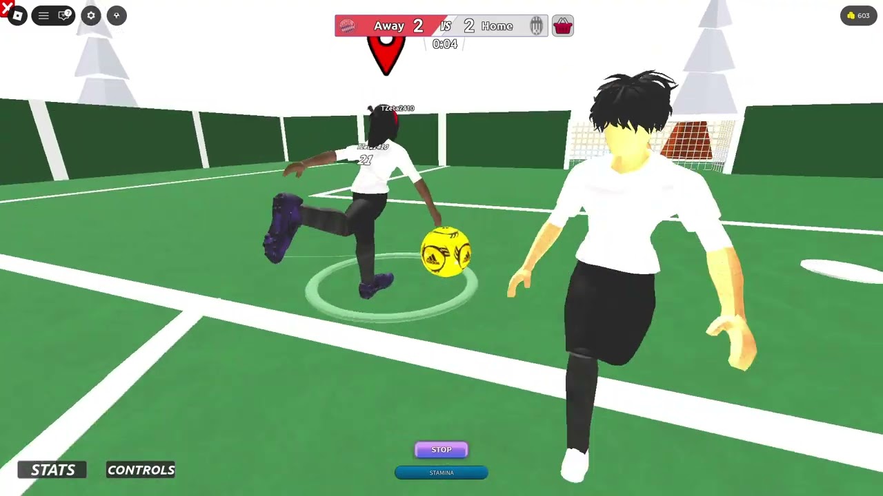 Gioco a calcio ma su Roblox parte 3