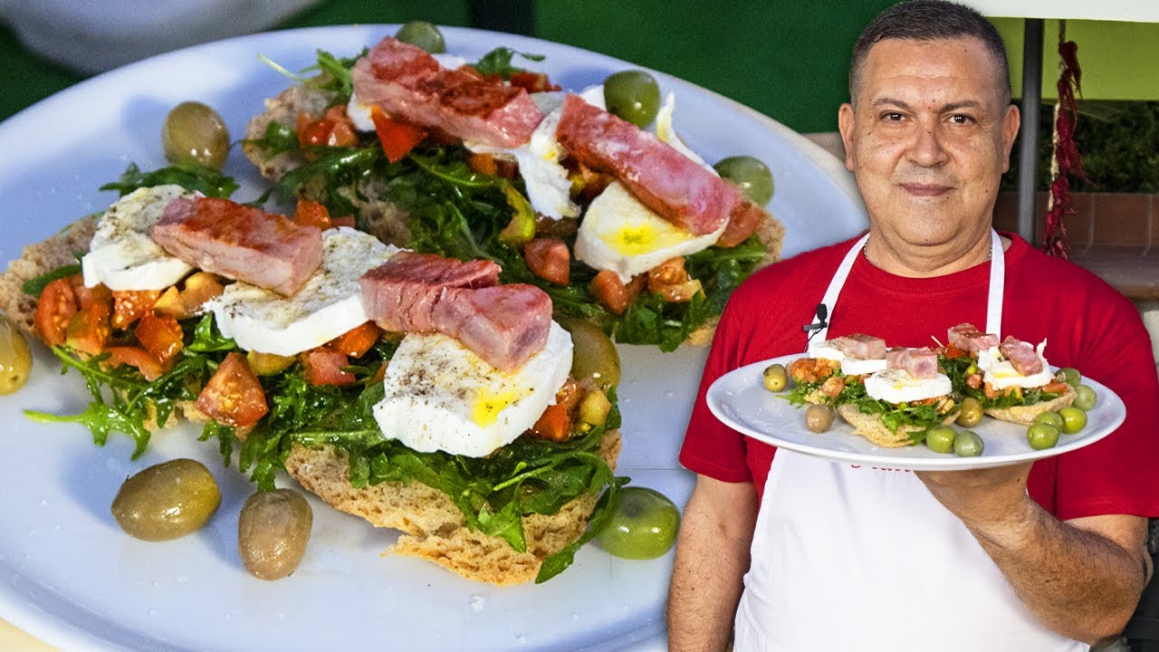 FRESELLA NAPOLETANA D'ESTATE - La Ricetta FRESCA e VELOCE