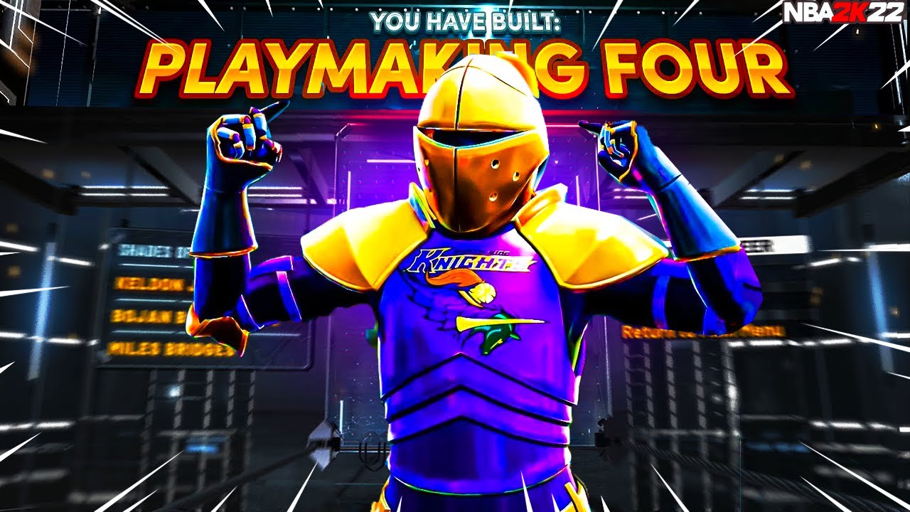 *NEW* PLAYMAKING FOUR is OVERPOWERED on NBA 2K22! BEST REBIRTH BUILD!! 99 SPEED, HIGH 3PT & CONTACTS