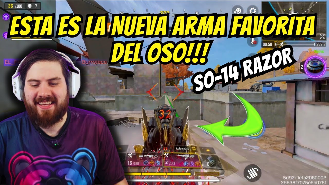 OSO Y VIC PROBANDO EL NUEVO META SO 14 RAZOR!!! - CALL OF DUTY MOBILE