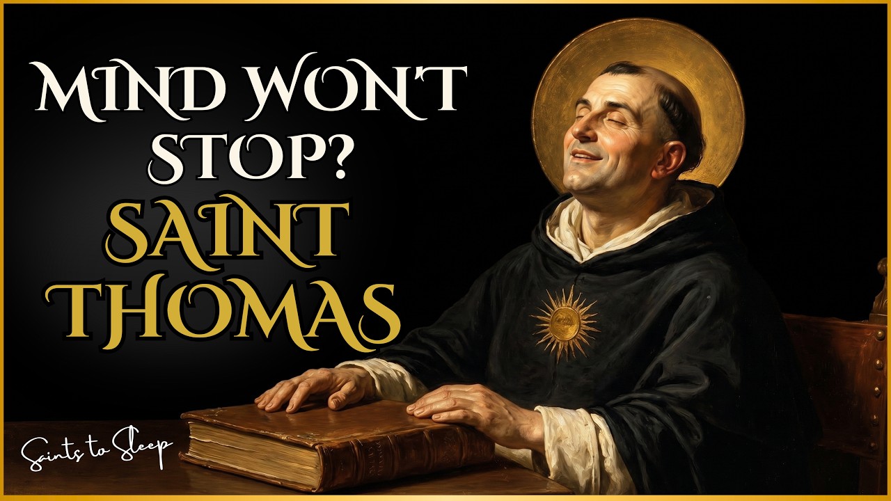 Saint Thomas Aquinas: Silence a Racing Mind & Find Peace | Deep Sleep Story