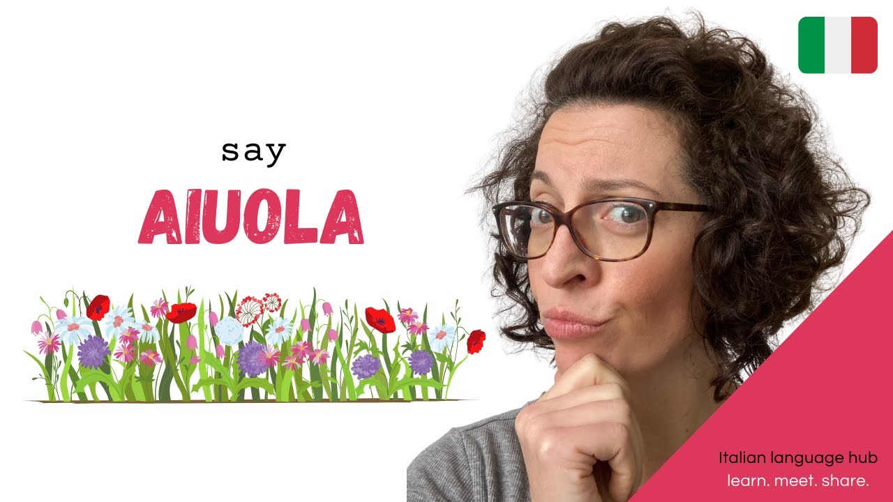 Italian Vowels - Learn Italian diphthongs and shadow difficult Italian sentences