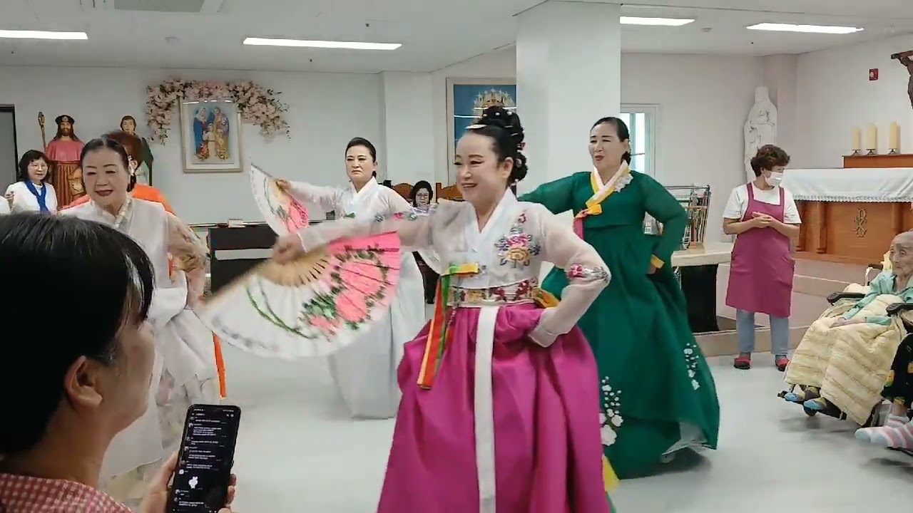 창부타령  성모성심 요양원봉사