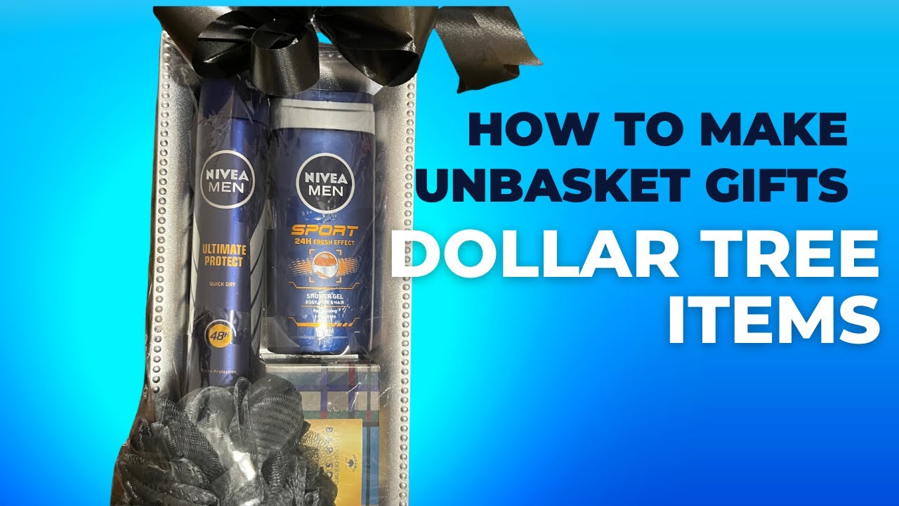 Elegant Men Holiday Gift Basket 2022: Most Dollar Tree Products