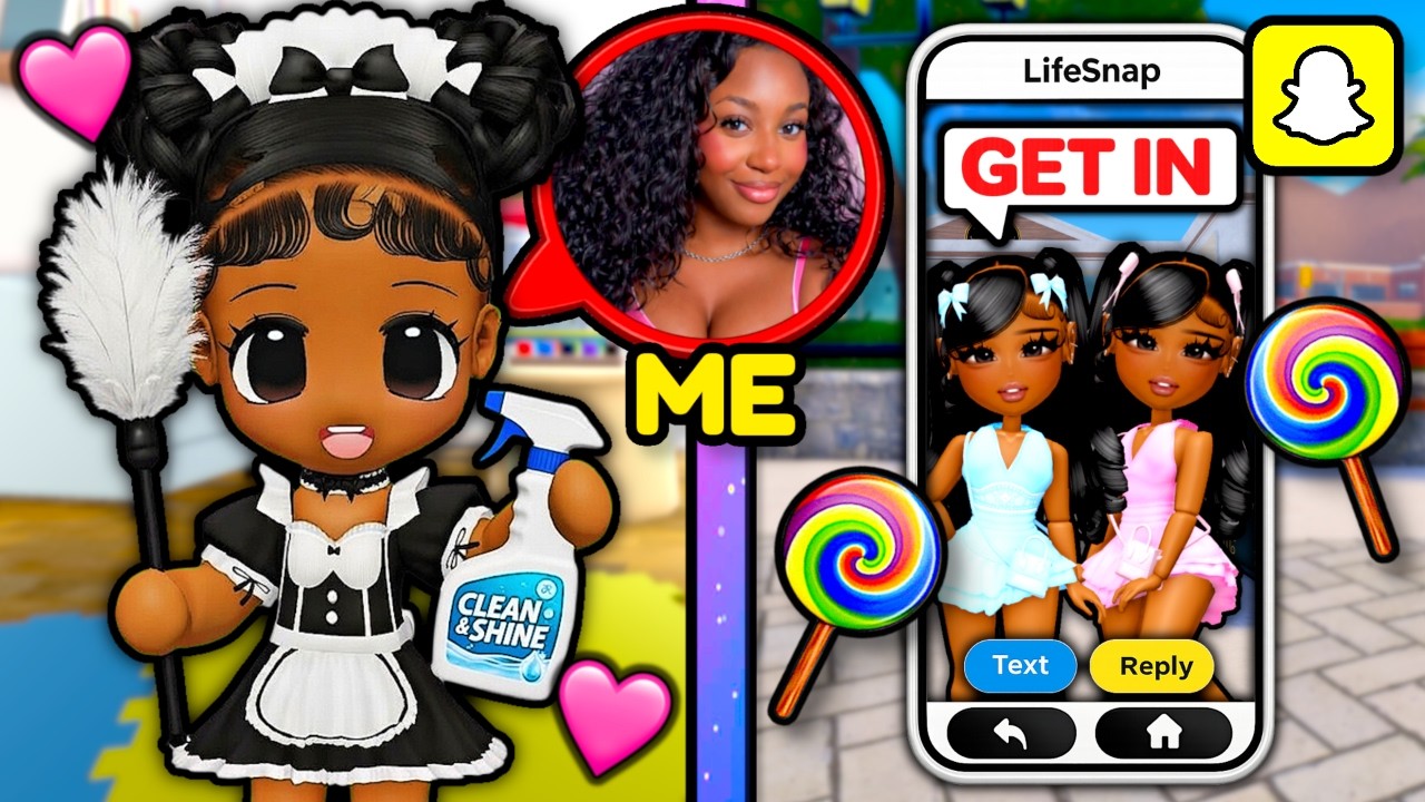 Going UNDERCOVER as a REALISTIC BABY MAID… I Got KIDNAPPED 😳 | LifeTogether RP