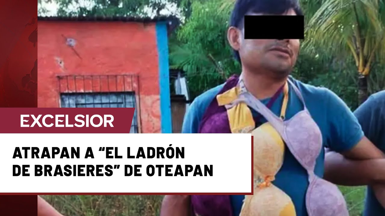 Robaba ropa interior de los tendederos hasta que fue sorprendido