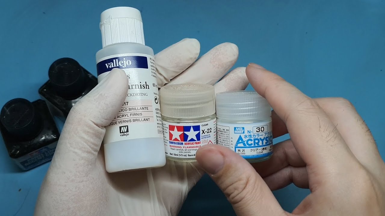 아크릴 마감제(바니시)는 패널라인 악센트를 견딜수 있는가?