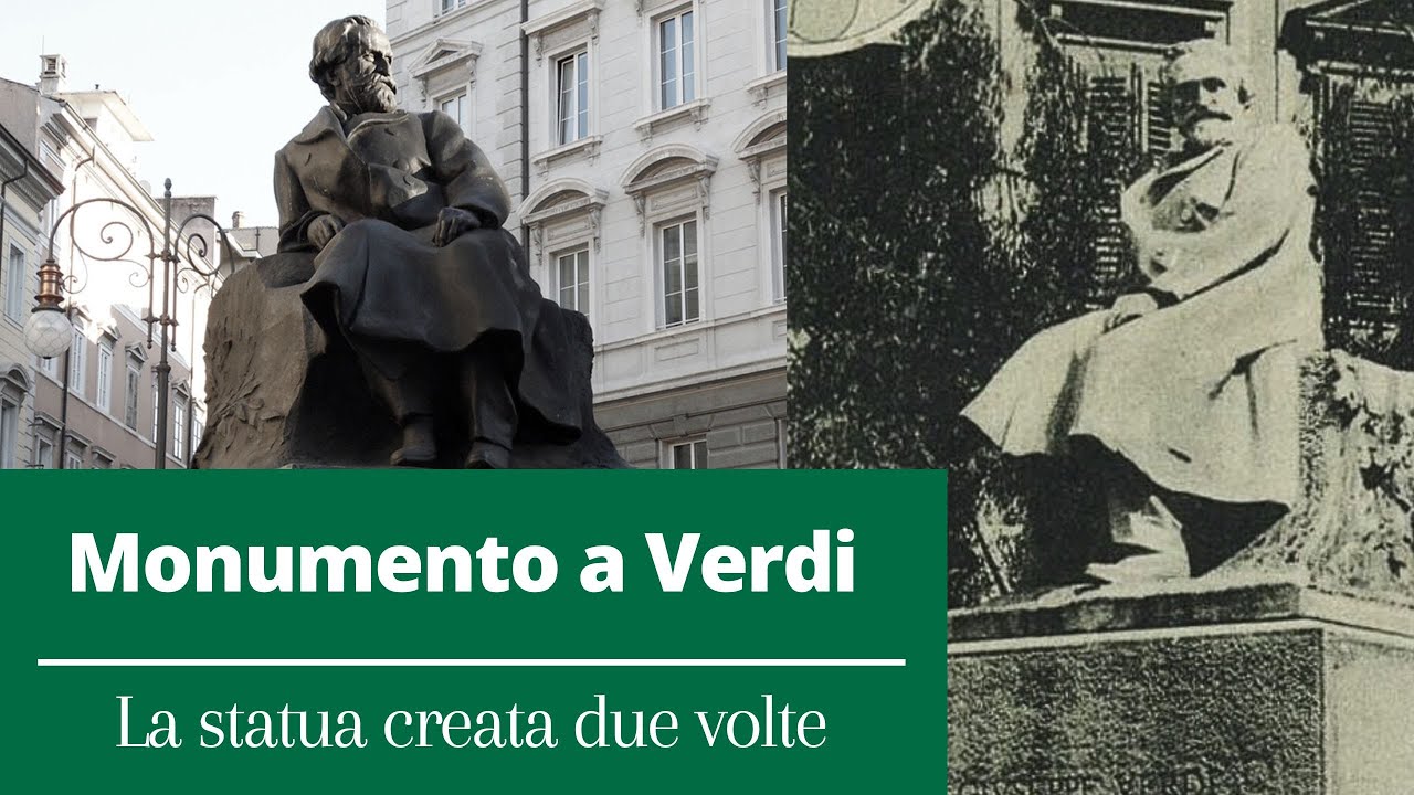 Monumento a Giuseppe Verdi a Trieste - La statua creata due volte