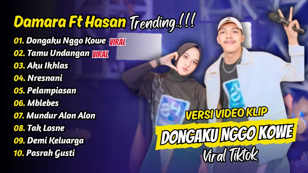 Damara De ft Hasan Toys - DONGAKU NGGO KOWE - TAMU UNDANGAN - AKU IKHLAS || FULL ALBUM DANGDUT KOPLO