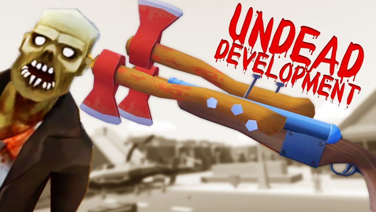 Triple Axe Shotgun! - Undead Development Gameplay - VR HTC Vive