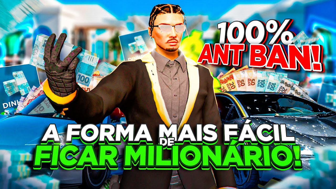ESSA É A FORMA MAIS FÁCIL DE FICAR MILIONÁRIO NO GTA RP SEM RISCOS DE BAN! - PROJECT MOD