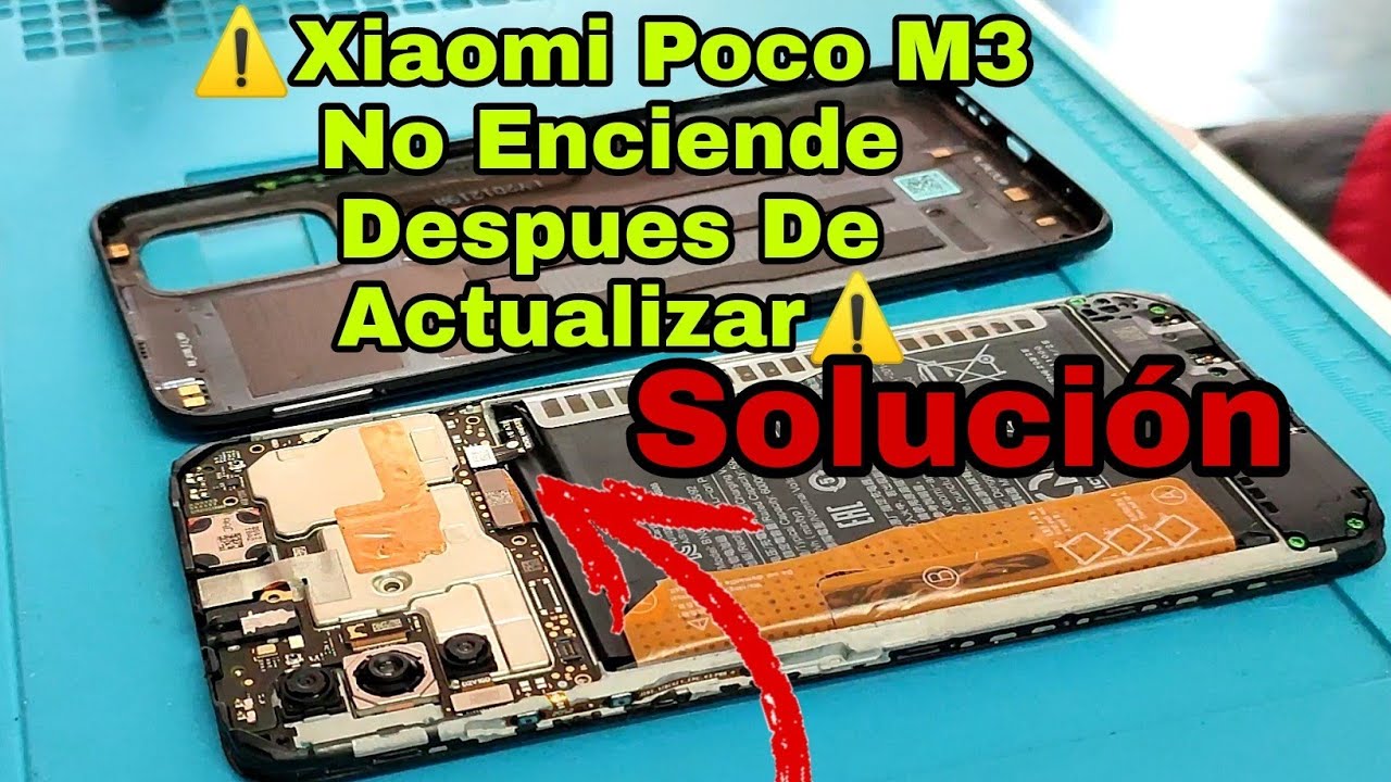 Xiaomi Poco M3 Se Apagó y Ya No Volvió A Encender