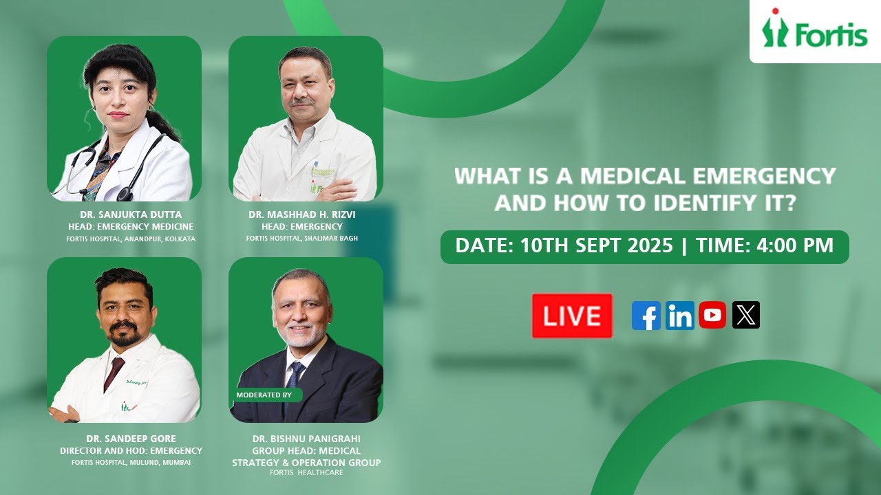 What is a Medical Emergency & How to Identify It? | Fortis Live