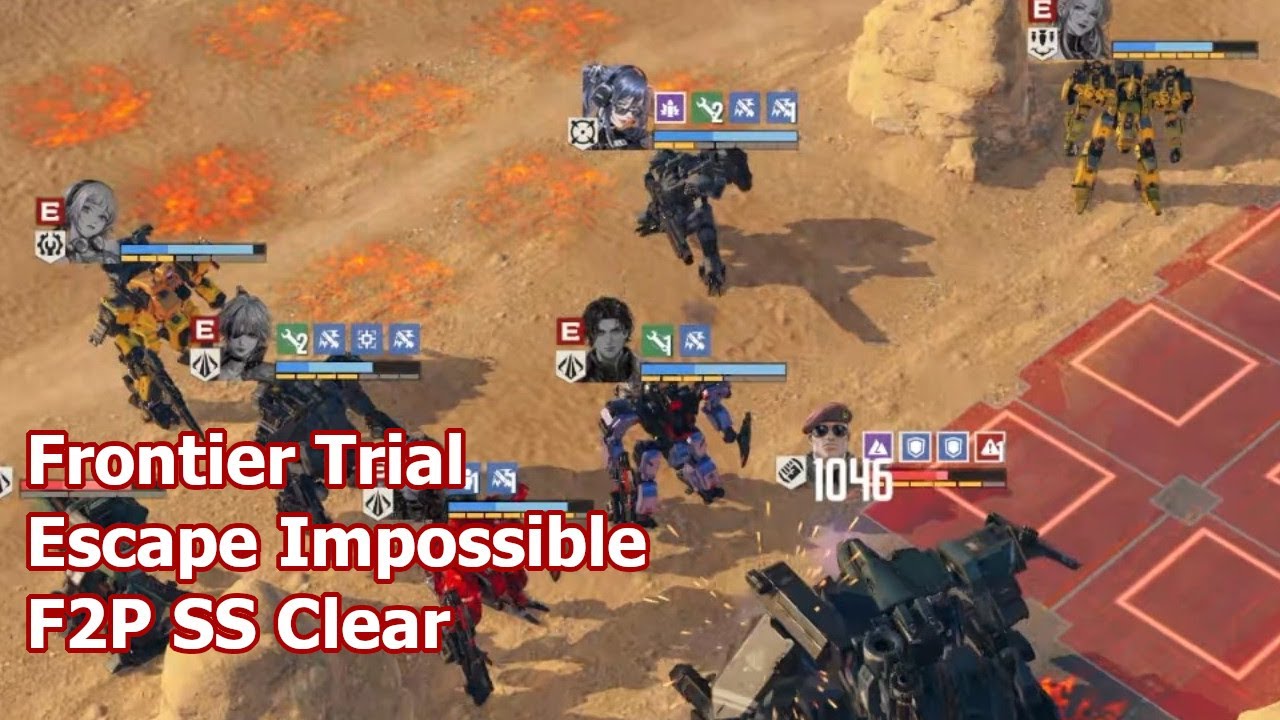 [Mecharashi] Frontier Trial - Escape Impossible F2P SS Clear
