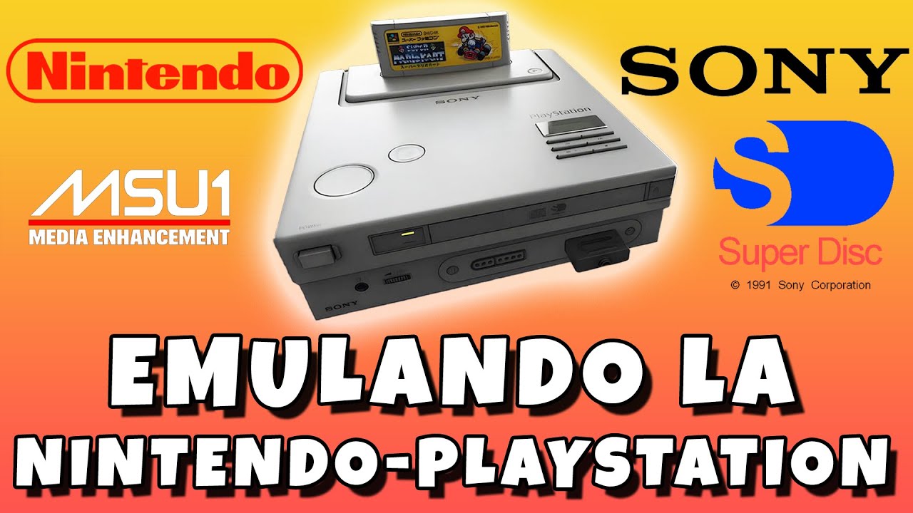 La Nintendo-PlayStation -  Emulada con MSU1 - La Consola Perdida de Nintendo y Sony que Casi Existió